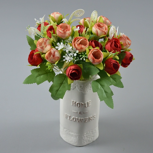 Моделирование 22 чайные бутоны весенние бутоны, чтобы украсить цветочный ресторан декоративный цветочный букет