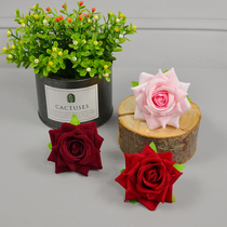 Rose simulation Rose Headquarters Wedding flower garden flower making flowers