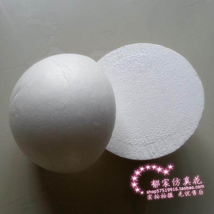 Foam ball solid hemisphere road lead flower base tray ball wedding flower arrangement ball Styrofoam ball Roman column flower ball bile