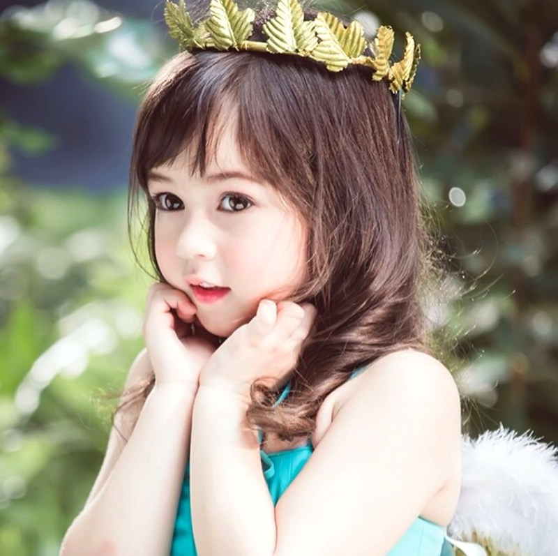 Giradamoran JiradaMoran Taimei mixed blood with big eyes and baby's cute baby portrait freshmen-Taobao