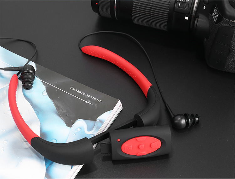 bộ phát sóng wifi Bơi tai nghe MP3 không thấm nước thể thao chạy thể dục lặn bơi Tai nghe MP3 tai nghe không dây - Trình phát TV thông minh thu phát wifi