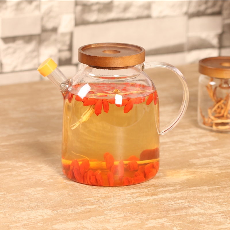 3 catty Bubbles Wine with Gin Seal Filter Ginseng Bubble Wine Bottle Self Brewed Glass Wine Bottle Brewer Unleaded Glass