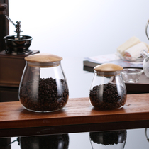 Also Goods Collection Mushroom Styling Glass Storage Tank Miscellaneous Grain Seal Containing Milk Powder Jars Tea Coffee Bean Covered Jar