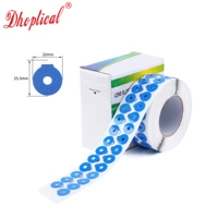 Укрепленный липкий синий модель 25,5*22 мм круглый