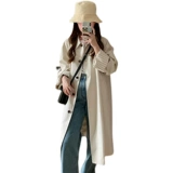 Плащ, демисезонная японская куртка, 2024 года, подходит для подростков, в британском стиле