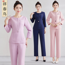 Xiangbird High-end beauty dress female Clothing Club Service staff Clothing staff clothes foot bath mechanic clothes