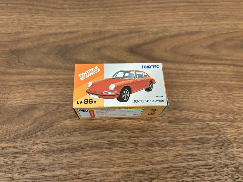 Tomica Tlv Lv-86H Porsche 911S Red 1967 Hong Kong Version in Stock Tomica Tlv Lv-86H Porsche 911S Red 1967 Hong Kong Version in Stock