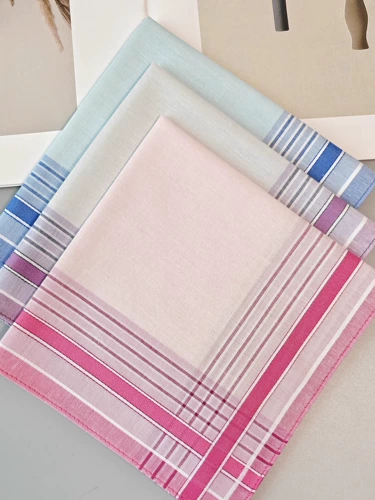 Мягкий мужской хлопковый носовой платок