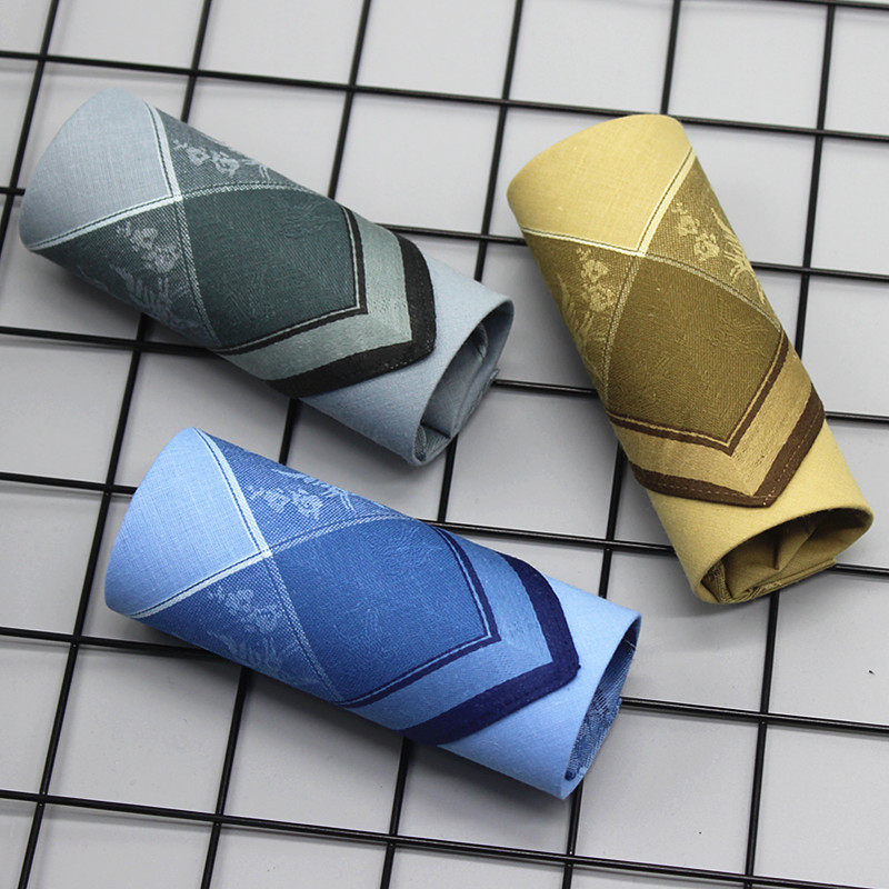 2 gift boxed men's handkerchief Pure cotton handkerchief boxed handkerchief cotton soft looking for love