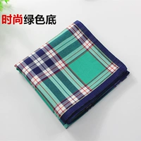 Шотландский стиль модный зеленый фон