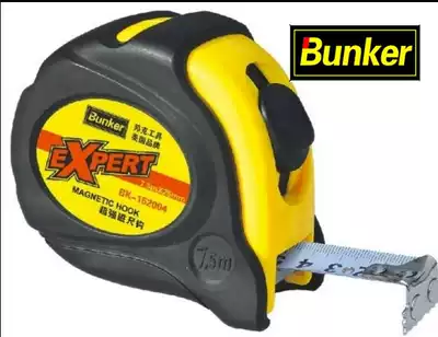 (bunker bunker) ABS 50g strong magnetic steel tape measure 3 meters 5 meters 7 5 meters 10 meters tape measure