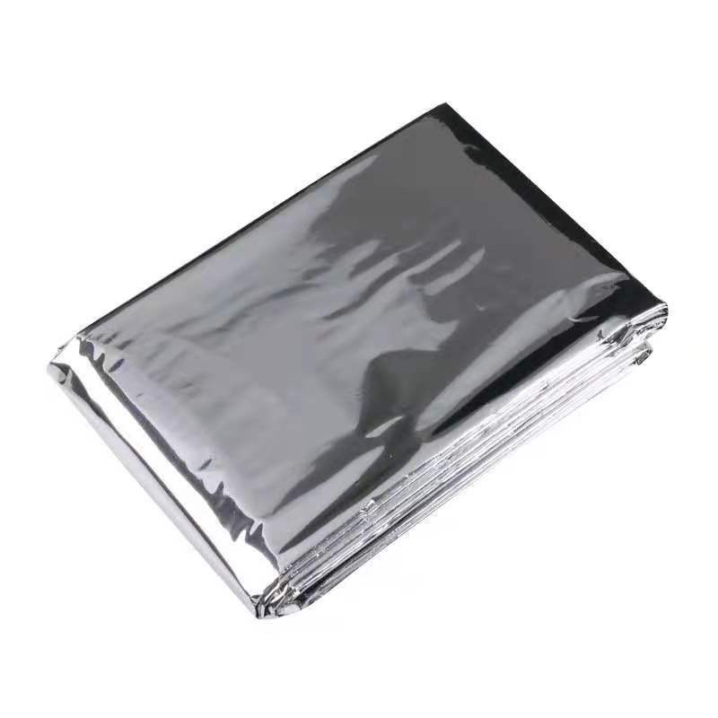 Outdoor emergency blanket Survival first aid blanket Wild survival first aid insulation blanket Reflective aluminum film Camping moisture-proof