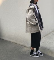 Spring and autumn womens tops ins coats 2021 new trend net red Korean version of the student wild bf retro Hong Kong flavor baseball suit