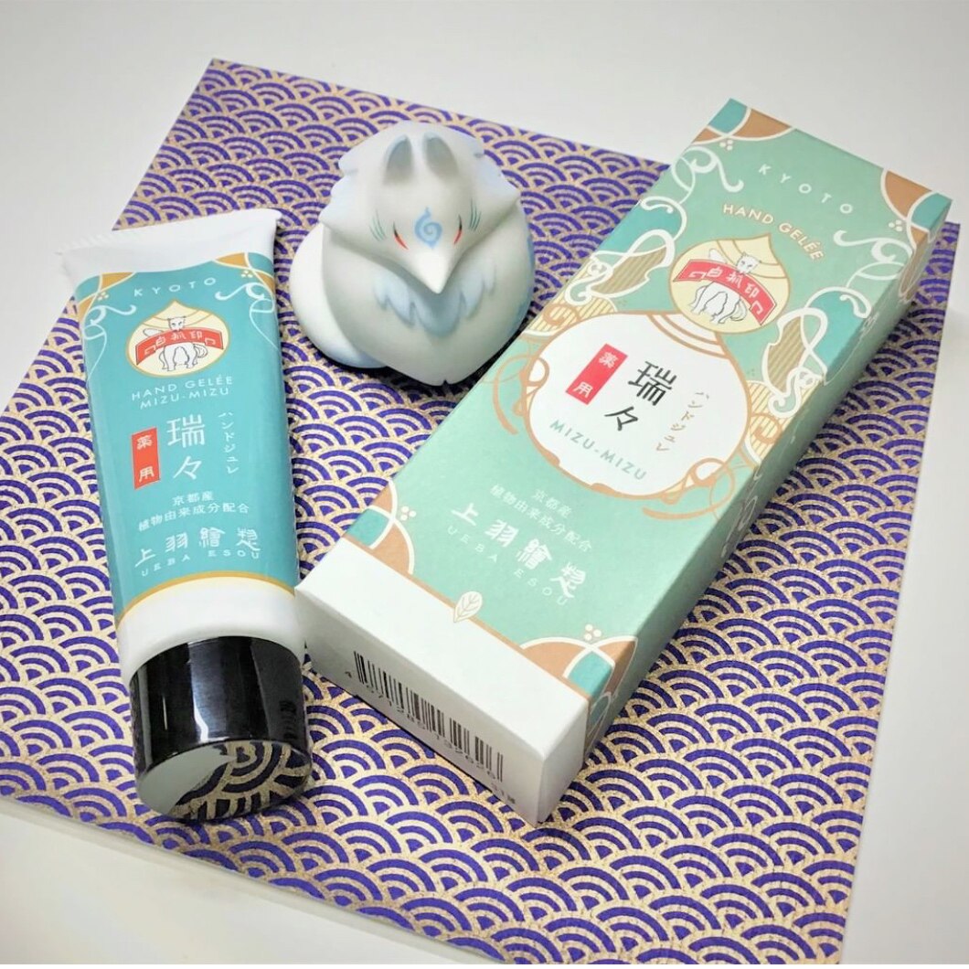 Japan's Kyoto Upper Drawing Protective Hand Cream Nourishes Moisturizing Natural Ingredients Pregnant pregnant women are available 30g