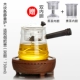 Lò nhỏ màu đỏ nhỏ bếp điện gốm sứ bếp nhỏ cảm ứng bếp nhỏ hộ gia đình nhỏ nồi thủy tinh nồi hơi câm - Bếp điện