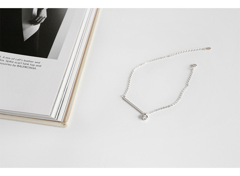 Bracelet de cheville Femme OTHER   en Argenterie - Ref 3103115 Image 8