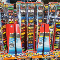 Sam Express wheels alloy car and street signs 61 sets of gift box toy car