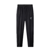 Pathfinder fleece pants for men autumn and winter outdoor warm nine-point pants soft and comfortable casual pants for home skin-friendly mens pants