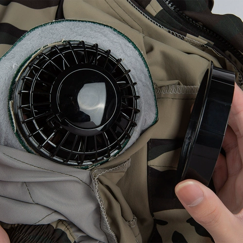 Летний охлаждающий дорожный вентилятор для работы, рабочая одежда