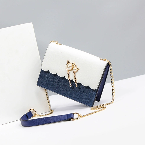 Модная универсальная сумка через плечо, Гонконг, коллекция 2022, из натуральной кожи