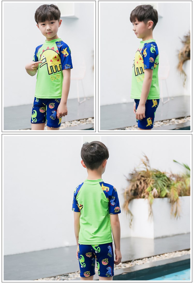 Đồ bơi trẻ em Yu Ke chia cho trẻ em đồ bơi trẻ em lớn 3-5 Bộ đồ bơi 5-6 tuổi - Bộ đồ bơi của Kid đồ bơi cho be gái 11 tuổi