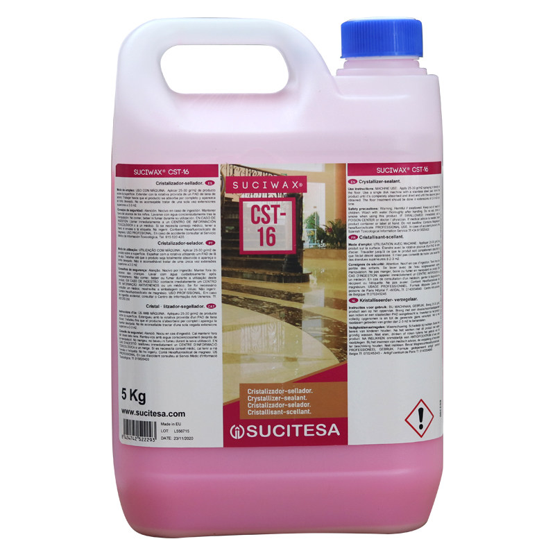 Sudiss CST16 crystal face finishing agent marble crystal hard agent stone care liquid brightener ground maintenance agent