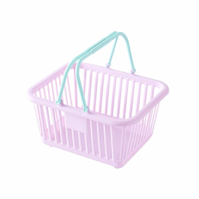 Cute Mini Desktop Storage Basket ນັກຮຽນເຄື່ອງຂຽນ ຕູ້ໃສ່ປາກກາ ຊັກແລະເຄື່ອງສໍາອາງ Organizing Storage Box Portable Storage Basket