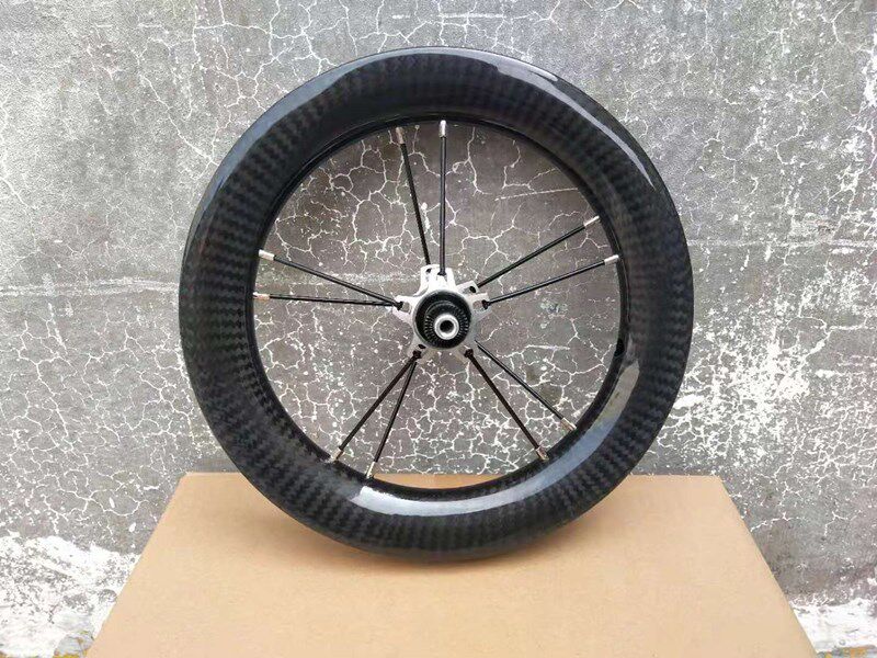 Self-production 12-inch carbon fiber wheel set children slip wheel set balance wheel set bucket shaft screw pair lock patch