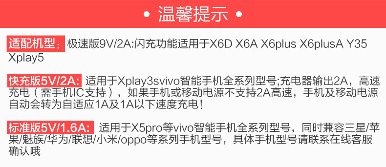 chargeur VIVO pour téléphones BBK BBK - Ref 1292370 Image 8