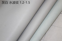 Special price Imports stock Cow Leather Grey White Water Corrugated Head Layer Genuine Leather Handmade DIY Practising Leather Material Leather