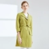 NEXY.CO/ Nai Ke áo khoác nữ 2020 mùa xuân mới dành cho nữ thắt lưng buộc dây mỏng phần trench dài - Trench Coat Trench Coat