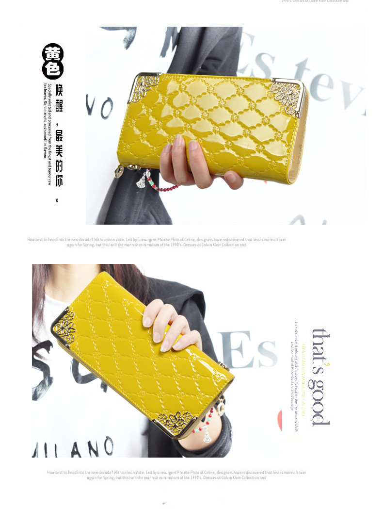 2018 ví mới nữ phần dài ladies wallet dễ thương dây kéo ly hợp túi nhỏ của phụ nữ túi xách thời trang thư mục ví bóp tiền