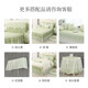 Qiaozhi Life Cotton Bedside Cover Modern Small Fresh Green Dust Cover Full Cover Backrest Protective Cover European Style