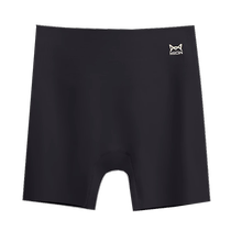 Catman anti-exposure safety underwear for women no curling traceless ice silk belly control two-in-one five-point bottoming boxer briefs