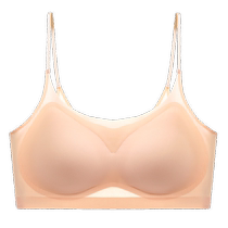 Catman underwear womens summer thin style big breasts show small beautiful back push up secondary breasts anti-sagging ice silk cool feeling bra