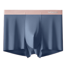 Catman Ice Silk Mens Underwear Mens Summer Seamless Boys Boxer Briefs 2024 New Breathable Boxer Shorts