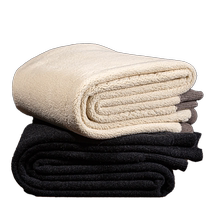 Catman Warm Pants Mens Velvet Thickened Wool Knee Pads 2024 New Autumn and Winter Bottoming Cotton Wool Pants Mens