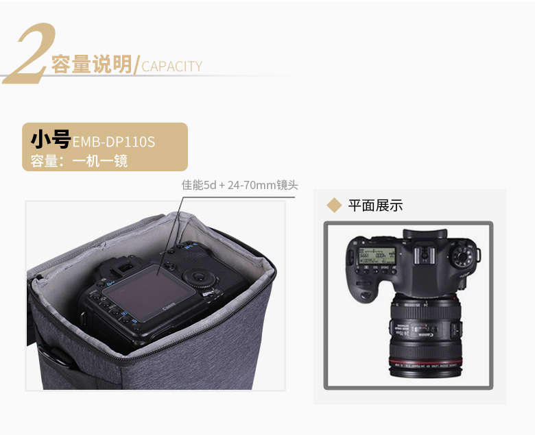 Rhema SLR túi máy ảnh lót đa chức năng lưu trữ di động phụ kiện kỹ thuật số SLR Photography túi vai với ba lô - Lưu trữ cho sản phẩm kỹ thuật số hộp đựng tai nghe samsung
