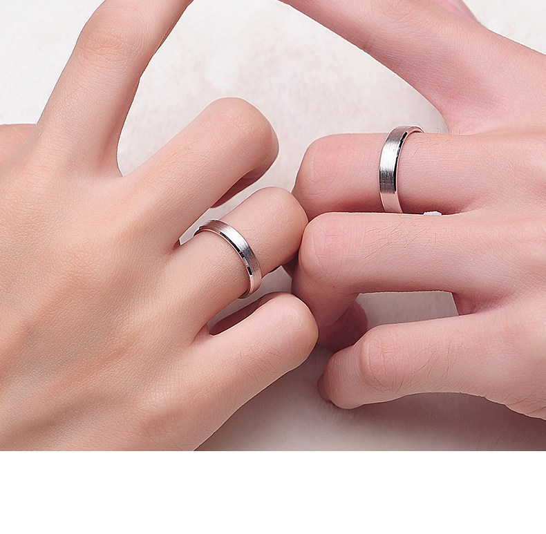 Bague mixte en Argenterie - Ref 3086883 Image 10