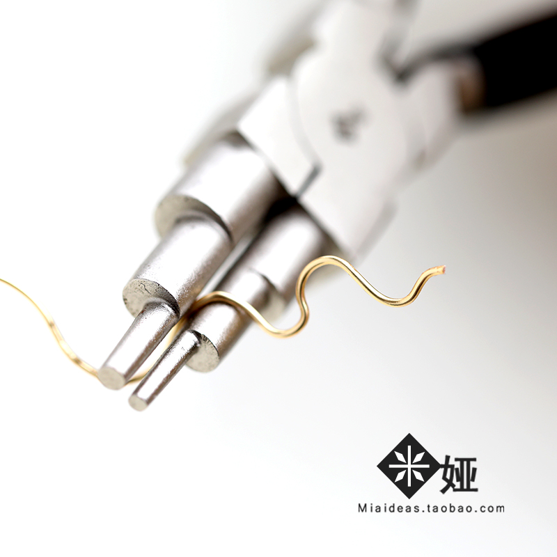 Mia 6-segment pliers Six-segment pliers multifunctional round-nozzle shaped pliers Jewelry pliers DIY pliers wrapped in gold wire winding tool