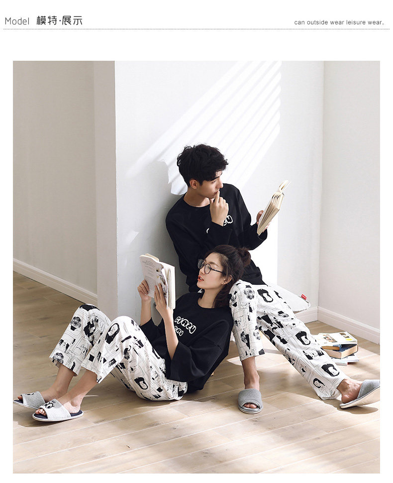 Pyjama mixte en Coton à manches longues - Ref 3006181 Image 14