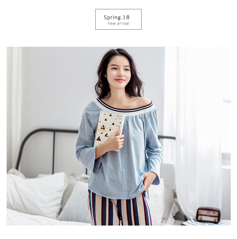 Pyjama mixte en Coton à manches longues - Ref 3005781 Image 22