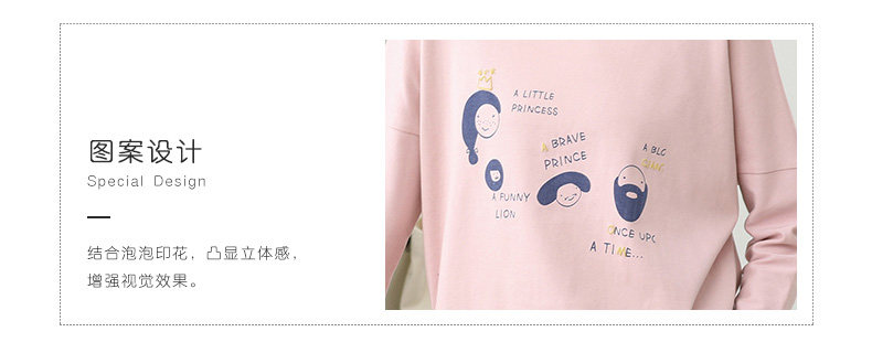 Pyjama pour femme en Coton à manches - Ref 2994606 Image 10