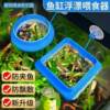 Fish tank feeding circle to prevent small shrimps from flying away
