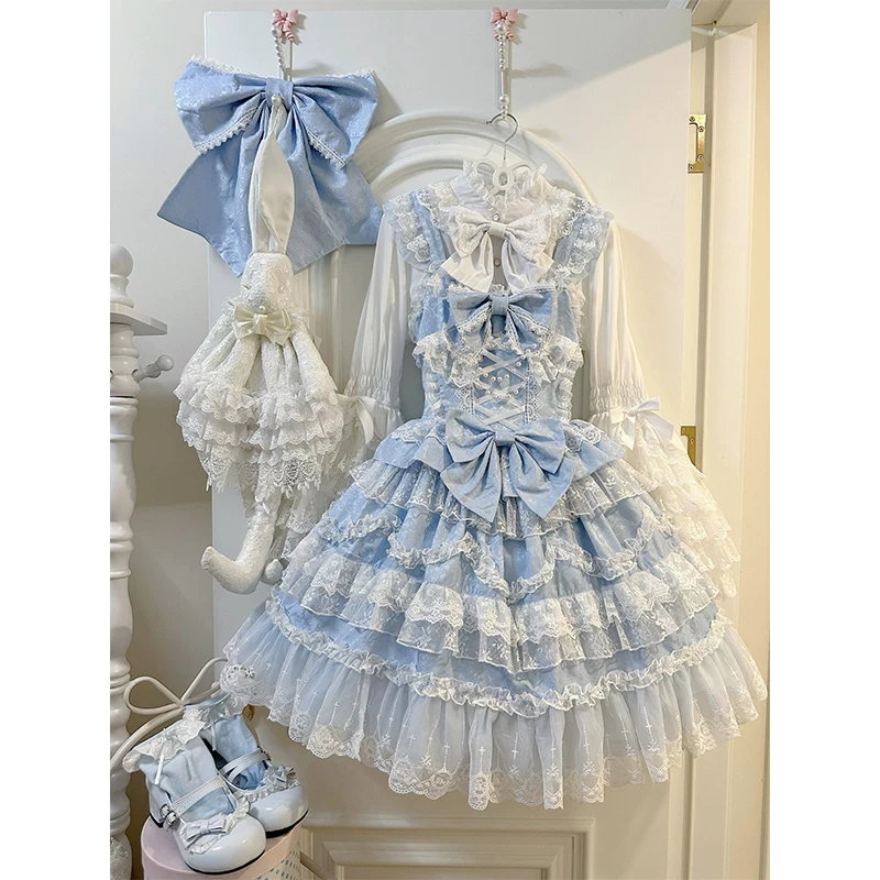 Сладкий и милый стиль мягкой девочки Lolita...