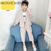 OGTO OGATU Girl SPRING DRESS 2020 NEW phiên bản Hàn Quốc NET RED Childrens SUIT YANGQI Xuân Thu Womens BIG. 