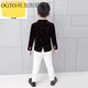 2019 nam Casual Suit Jacket Wicket Velvet Thu Childrens Suit New Childrens Suit Độc thân ăn mặc.