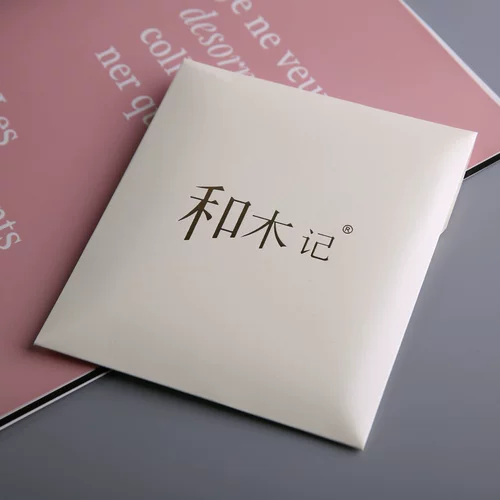 和木记 Элегантный элитный хлопковый носовой платок, шарф на день Святого Валентина, хорошо впитывает воду, подарок на день рождения