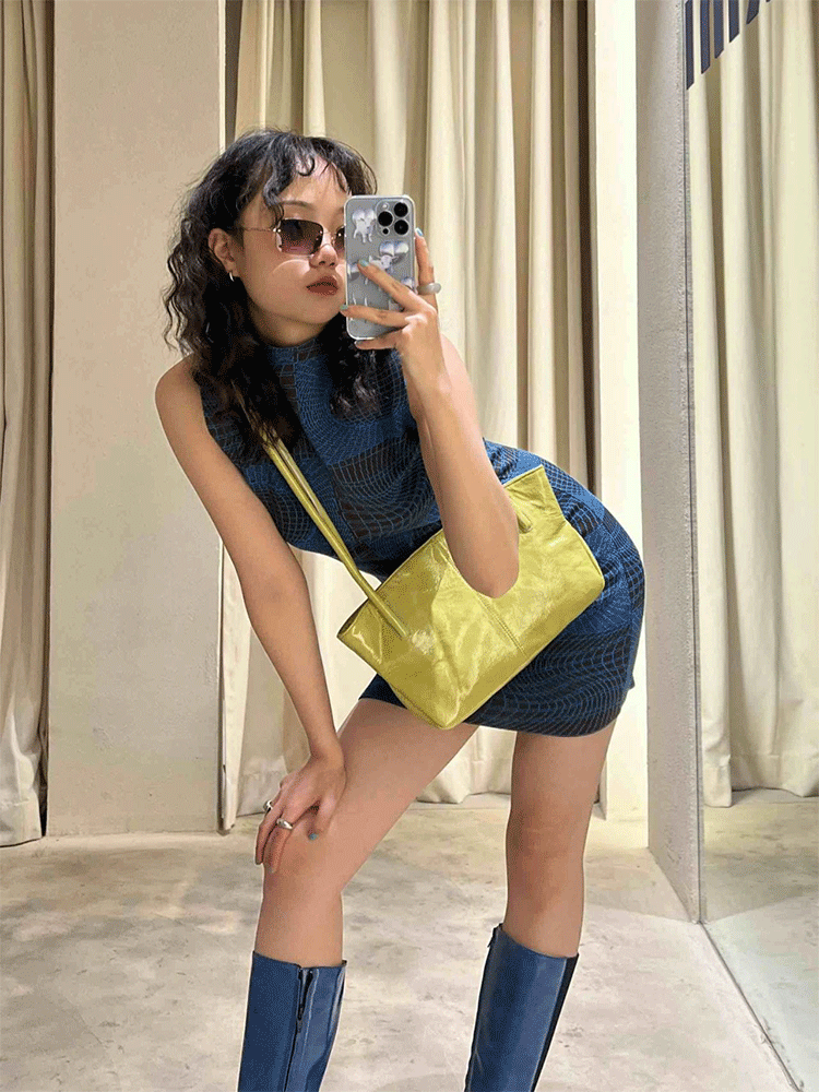 Сумка paloma wool包小众palomawool托特包头层油蜡牛皮vintage包