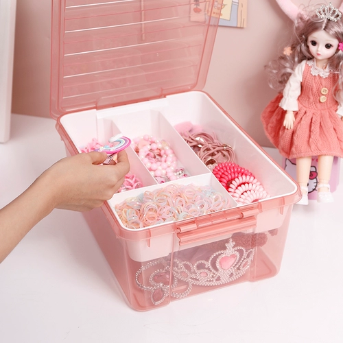 Аксессуар для волос, детская коробка для хранения, резинка для волос, шпильки для волос, ободок для принцессы